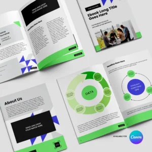 Canva Ebook Template – Modern, Editable & Ready to Publish (40 Pages)